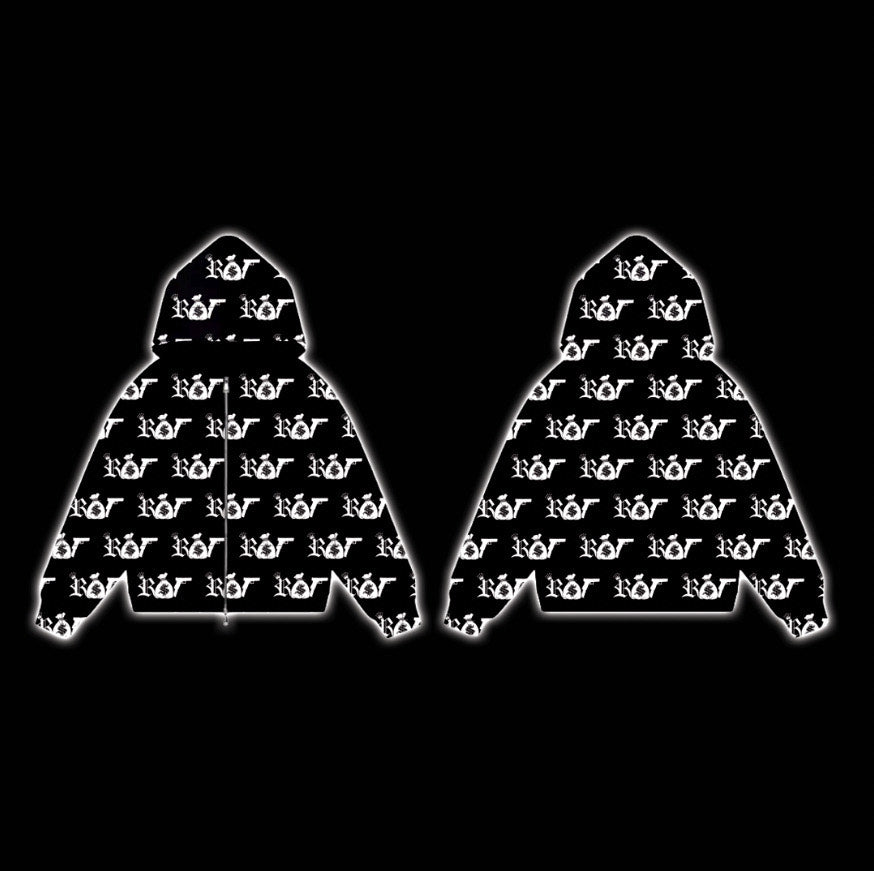 RichOffTrappin- (BLACK) ZipUp