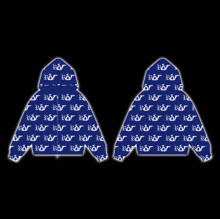 RichOffTrappin- (BLUE) ZipUp